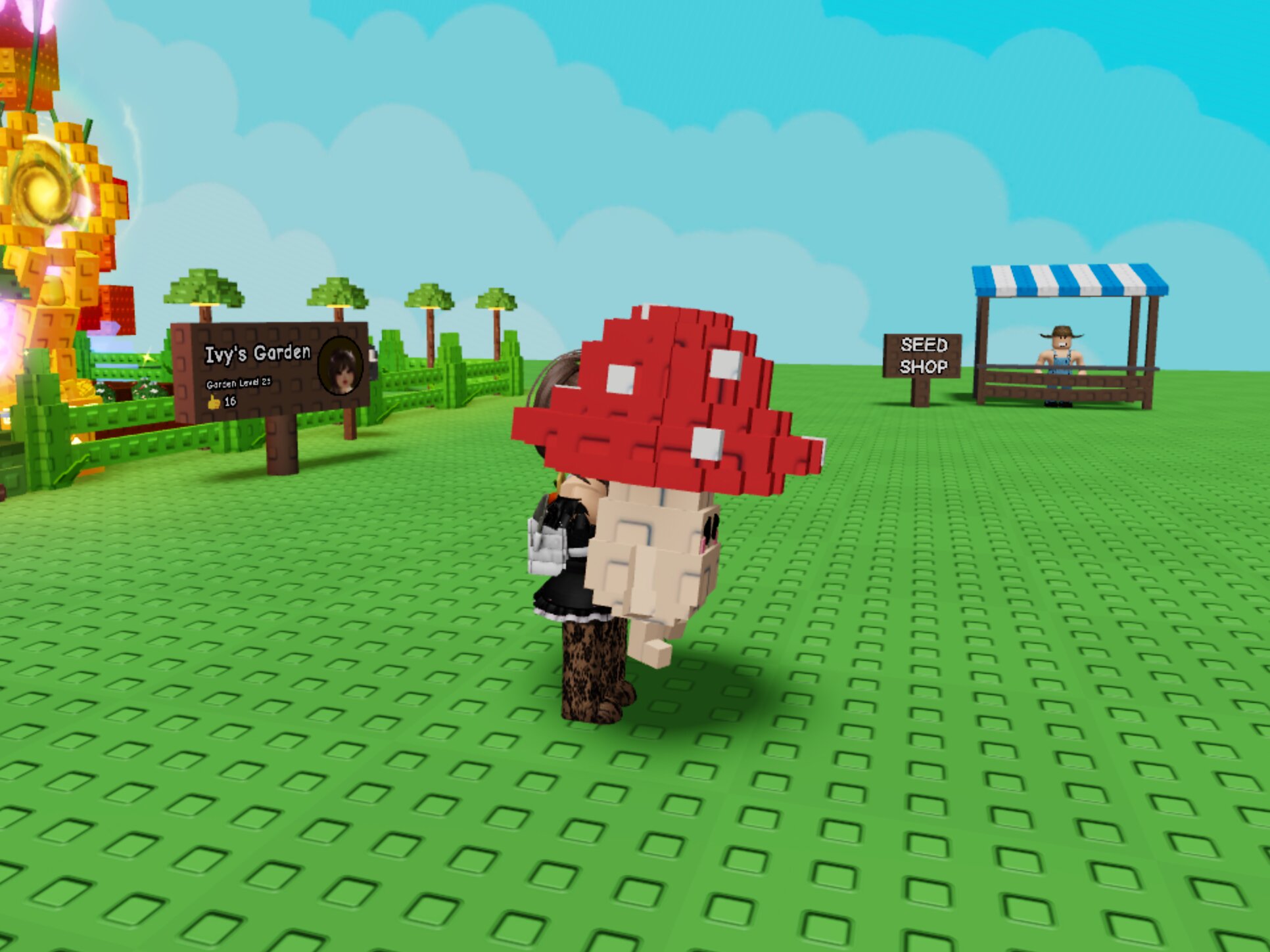Все про гриб шруми в Roblox Grow a Garden: что делает и как получить