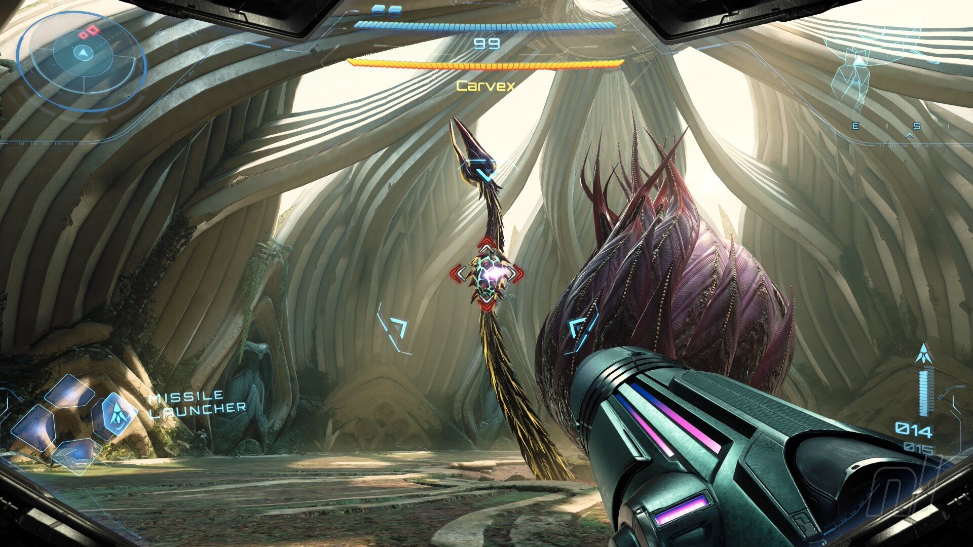 Карвекс в Metroid Prime 4 Beyond: как победить босса