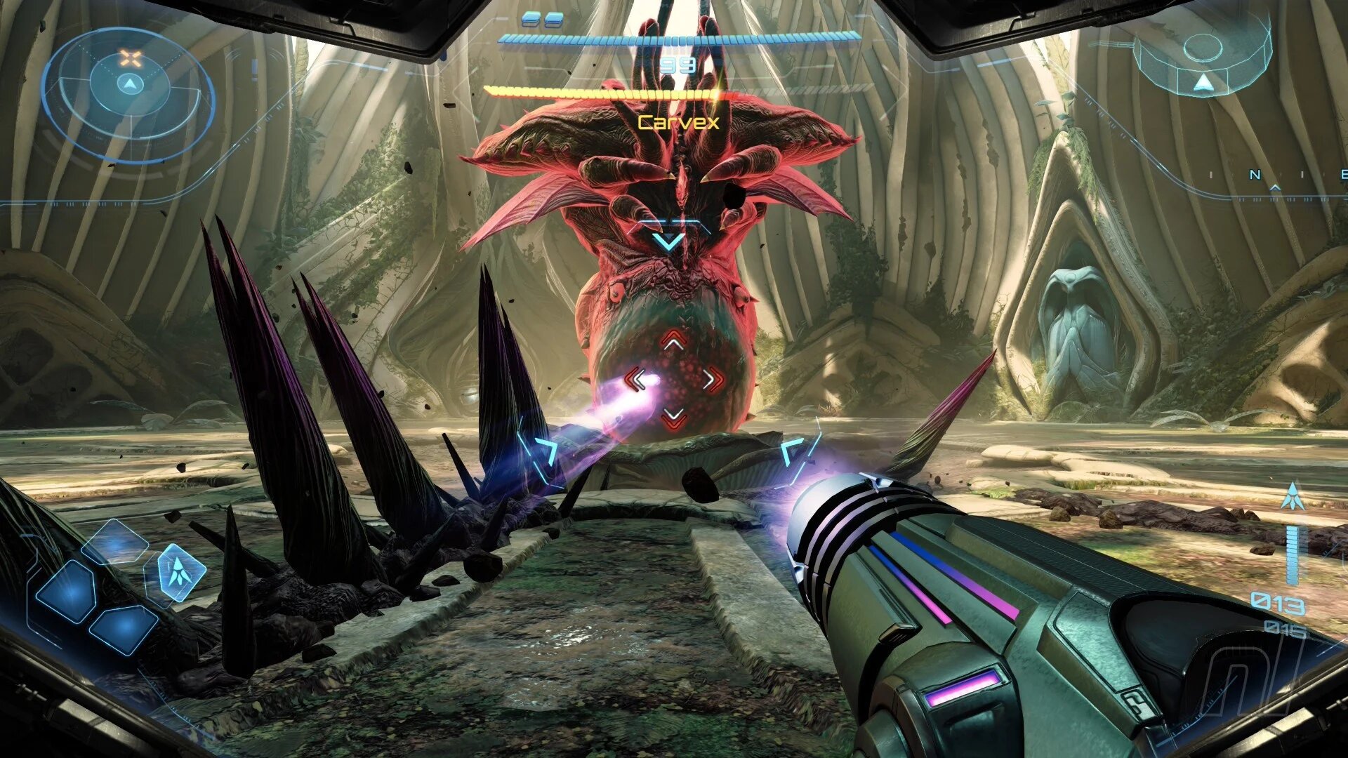 Карвекс в Metroid Prime 4 Beyond: как победить босса