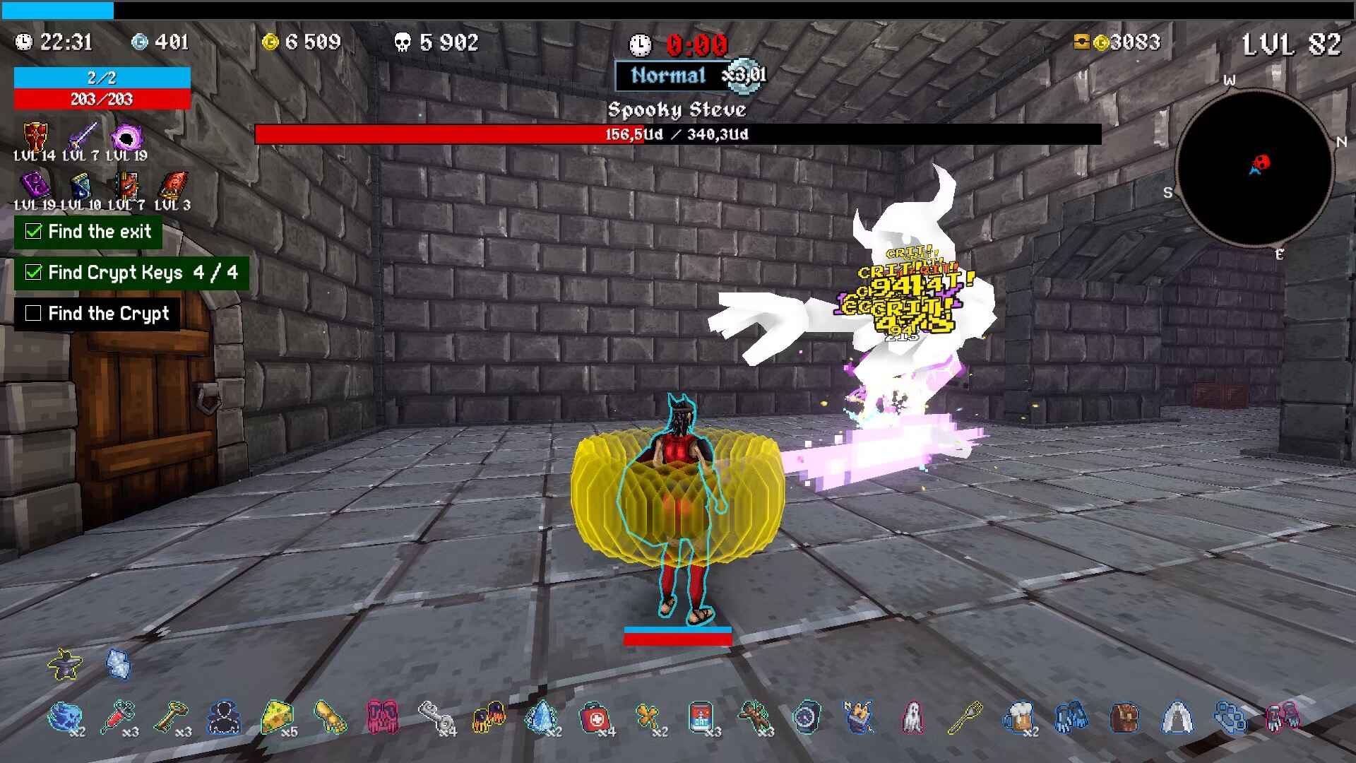 Жуткий Стив в Megabonk: как убить и разблокировать Роберто