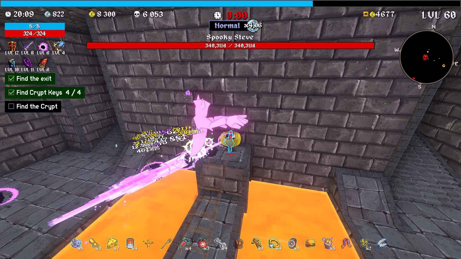 Жуткий Стив в Megabonk: как убить и разблокировать Роберто