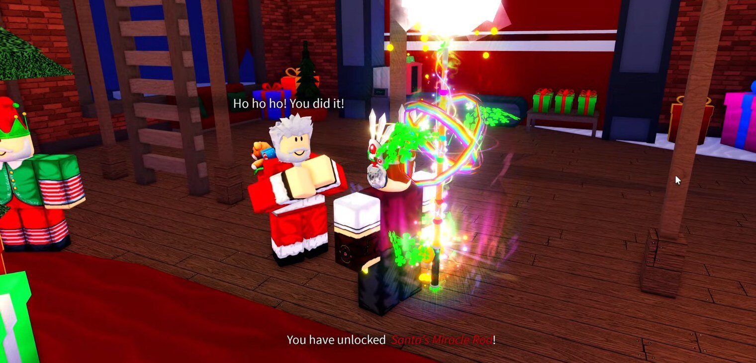 Чудесная удочка Санты в Фиш: как получить