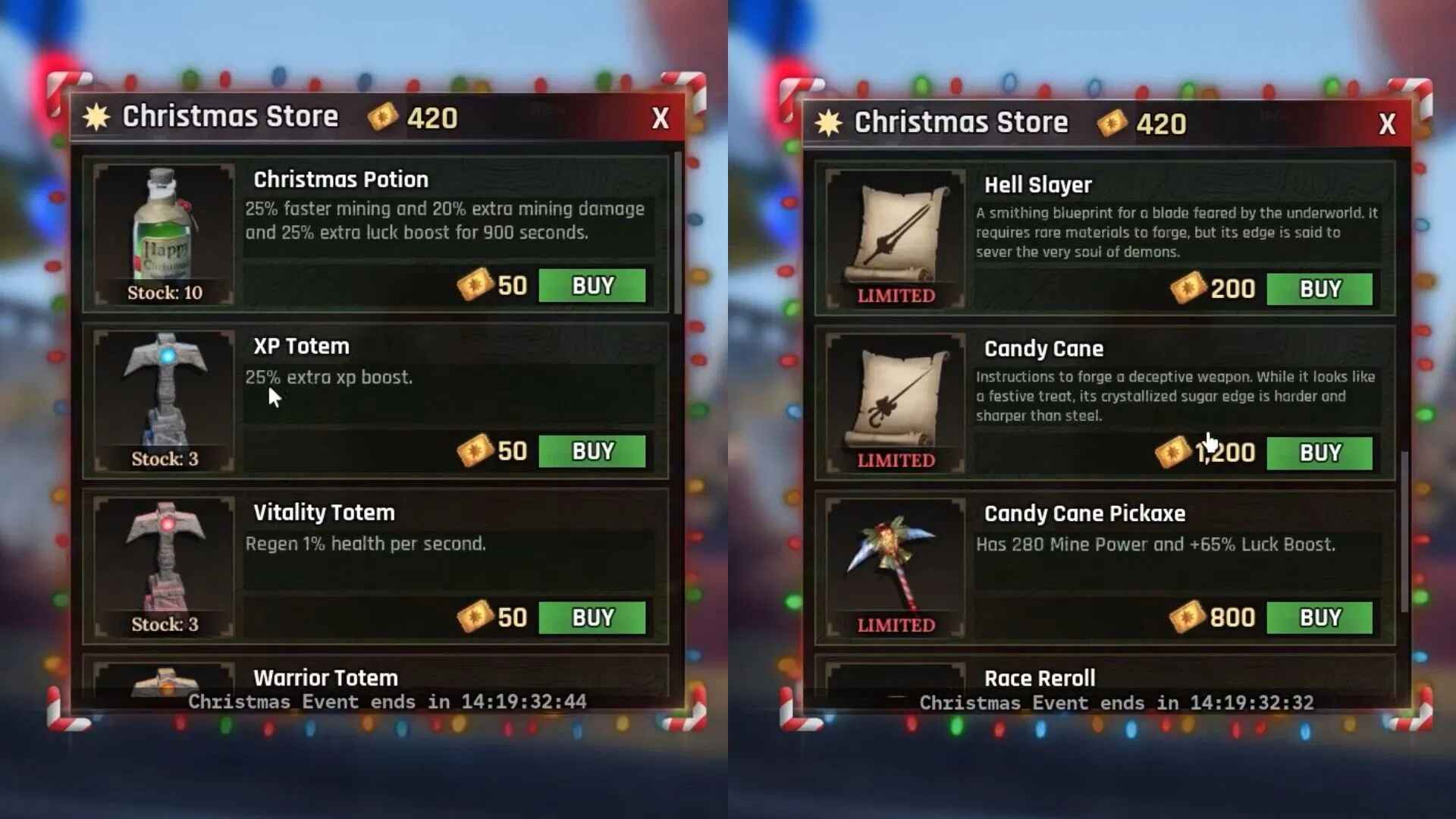 Как фармить рождественские билеты в The Forge