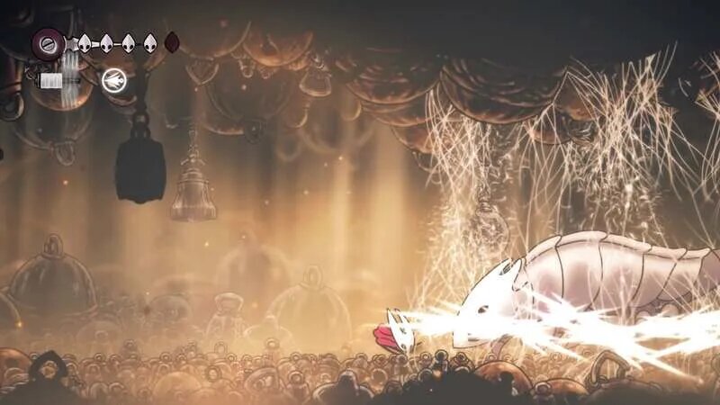 Все про паутину в Hollow Knight Silksong: как разрушать, уничтожать