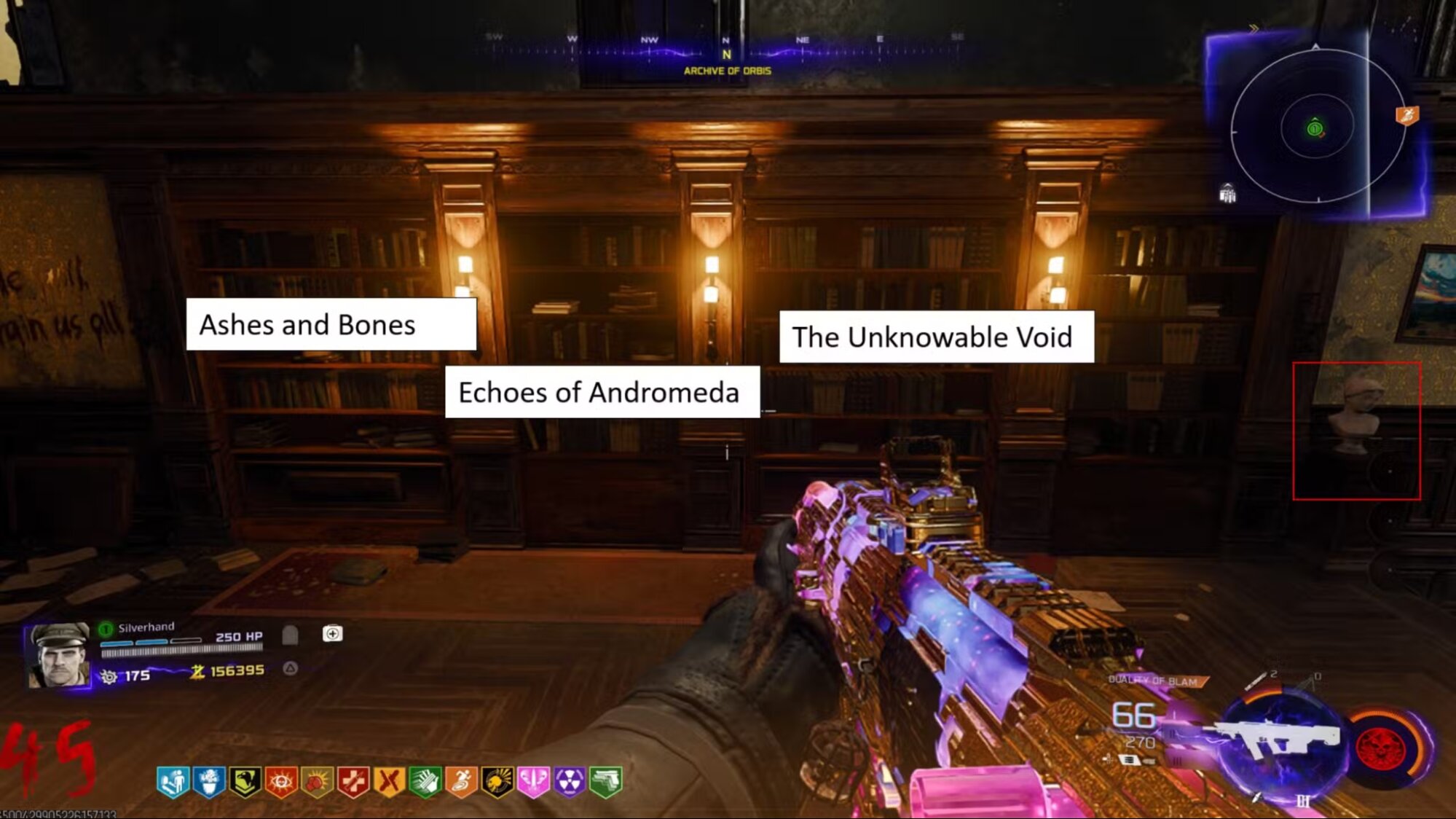 Головоломка с книгами в Black Ops 7: правильное решение