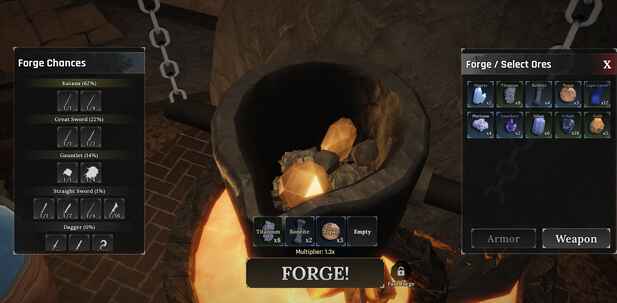 Катана в The Forge: как сделать самую лучшую