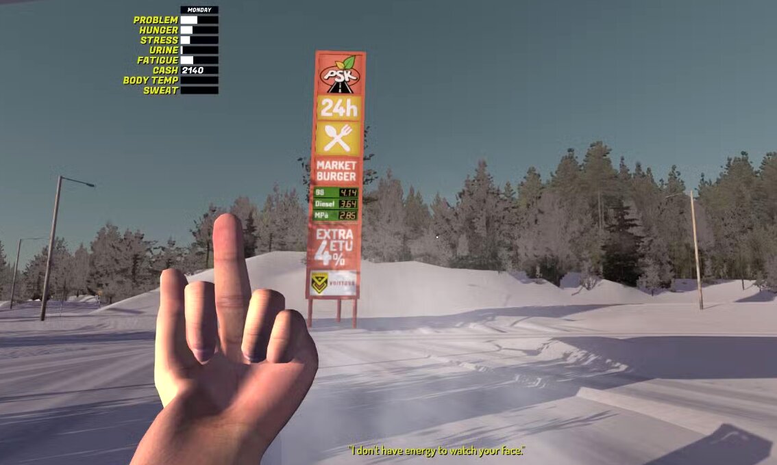 Стресс в My Winter Car: как снизить уровень