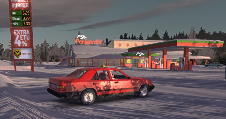 Как работать таксистом в My Winter Car