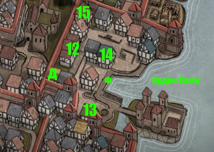 Все торговцы, ремесленники и другие NPC на карте Грейшафта в Of Ash and Steel