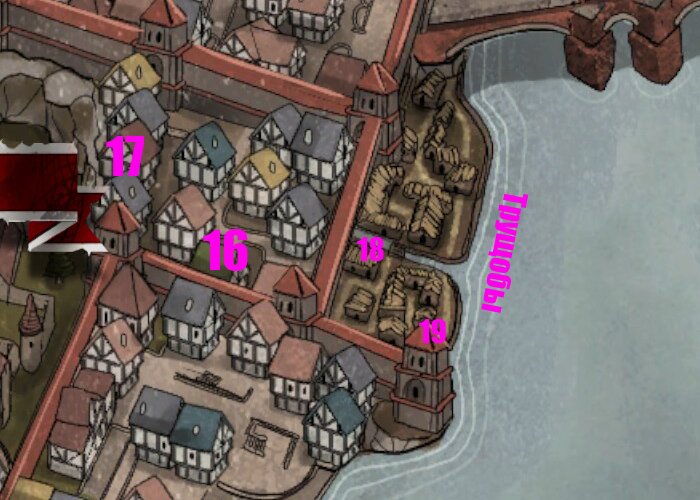 Все торговцы, ремесленники и другие NPC на карте Грейшафта в Of Ash and Steel