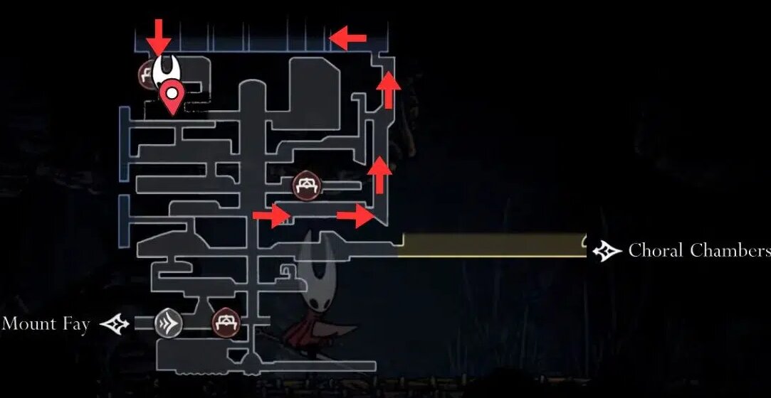Ключи Ленивца и Еретика Hollow Knight Silksong: как найти