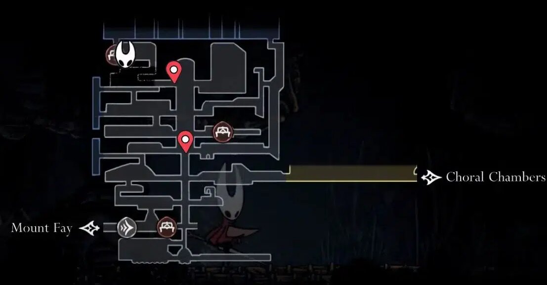 Ключи Ленивца и Еретика Hollow Knight Silksong: как найти