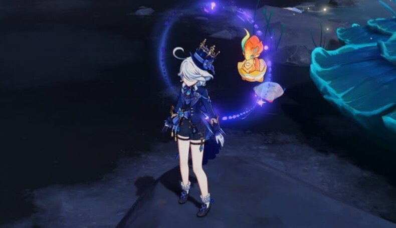 Где найти Ледяную гальку в Genshin Impact и у кого купить