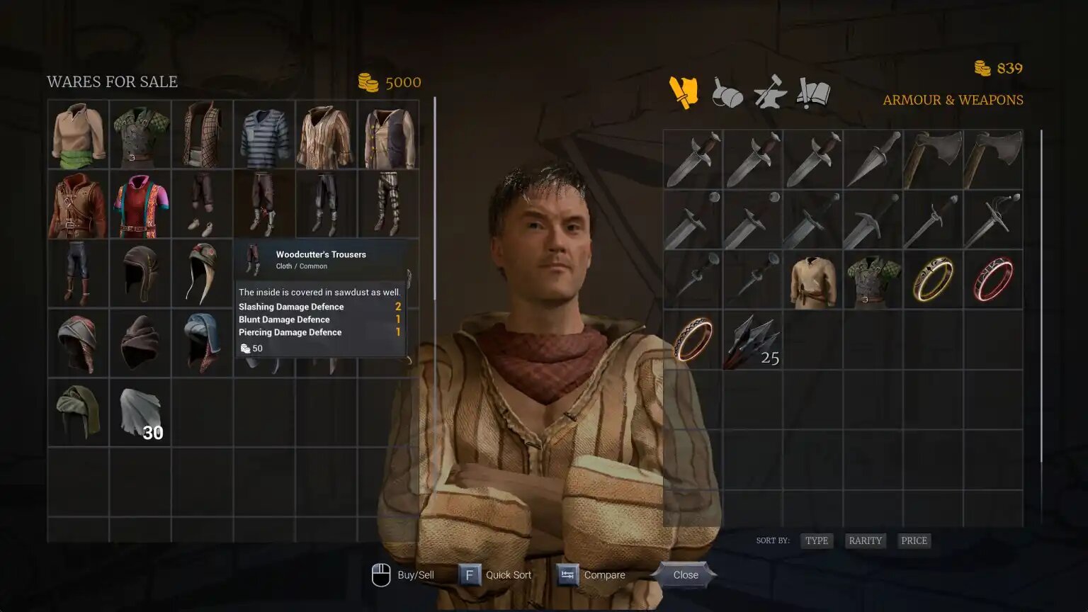 Где найти лучшую броню в Of Ash and Steel в самом начале