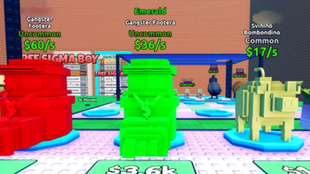 Гайд по мутациям и множителям в Escape Tsunami for Brainrots