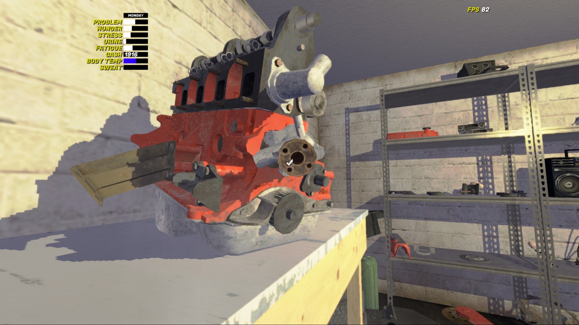 Настройка мотора в My Winter Car: как запустить двигатель