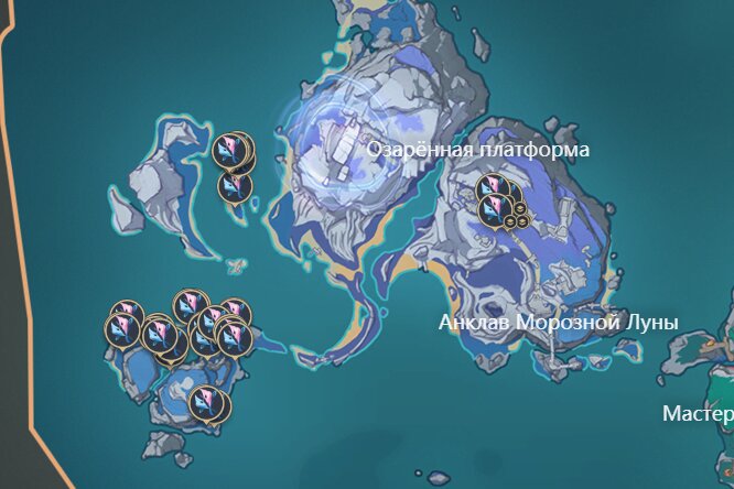 Где найти Ночноцвет в Genshin Impact и у кого купить