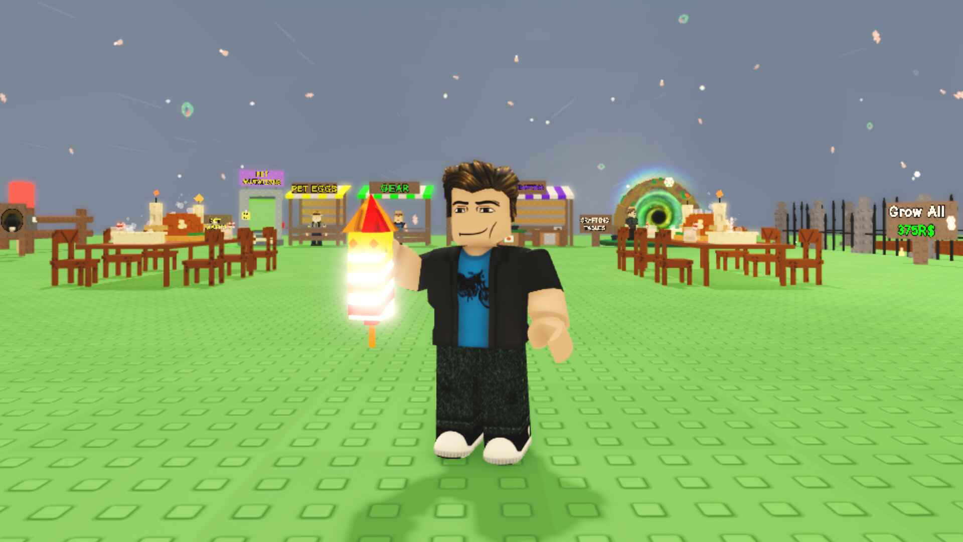 Все про Новогоднего дракона в Grow a Garden: что делает и как получить