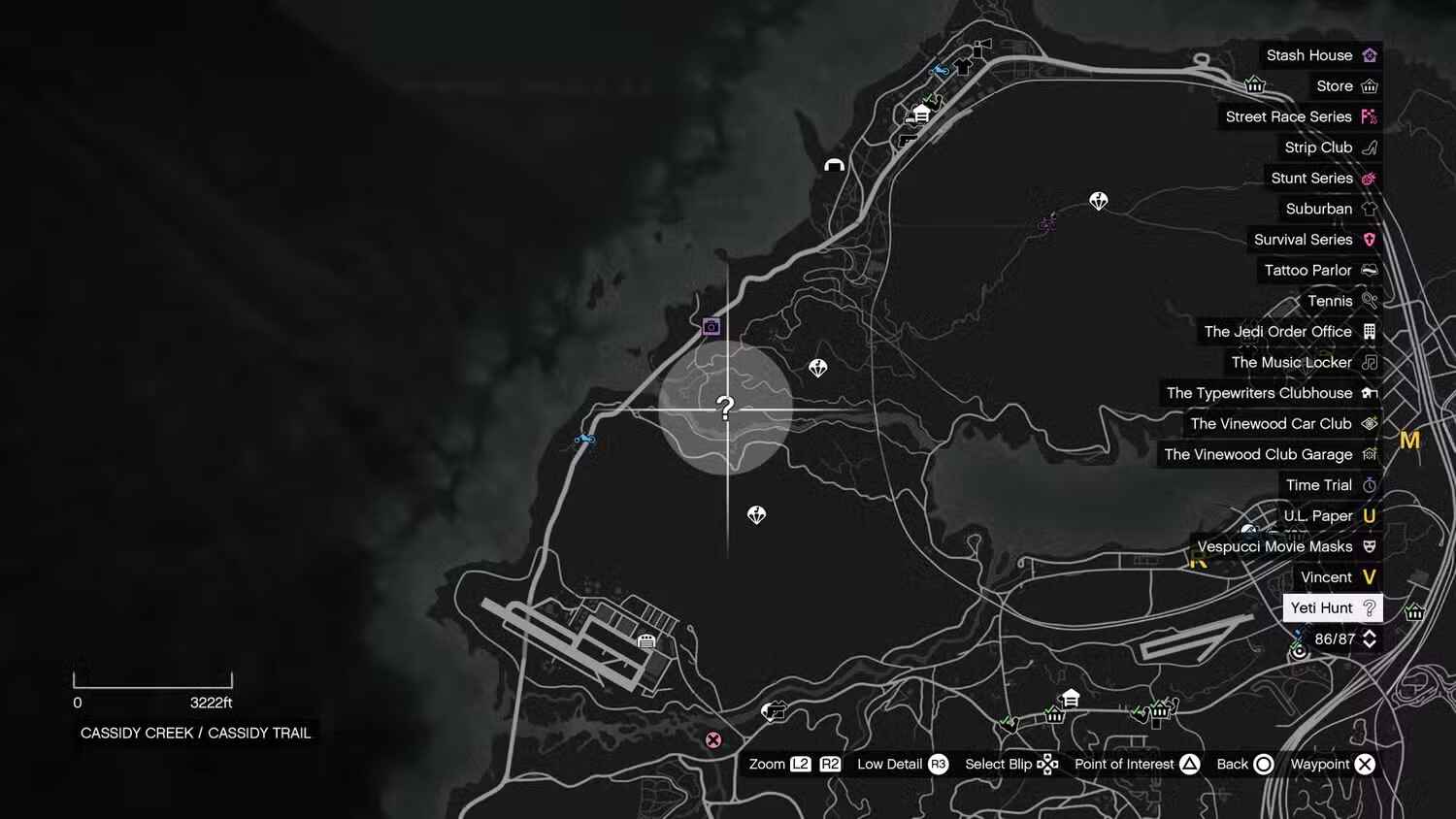 Все подсказки для Охоты на йети в GTA Online