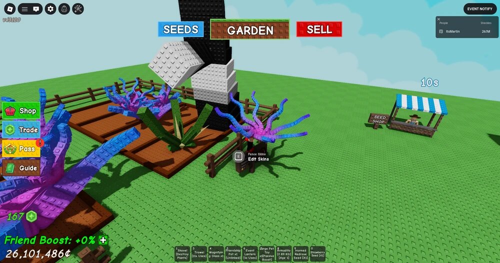 Все про октоблум в Roblox Grow a Garden: что делает и как получить