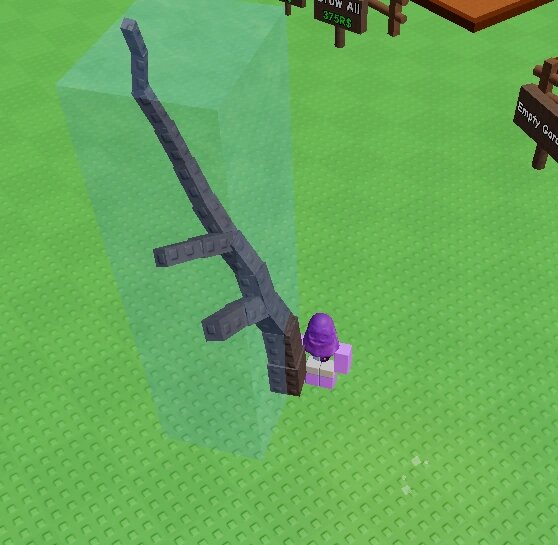 Все про плакучую ветвь в Roblox Grow a Garden: что делает и как получить