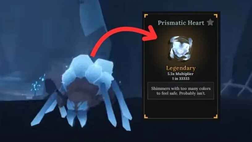 Как получить Призматическое Сердце в The Forge