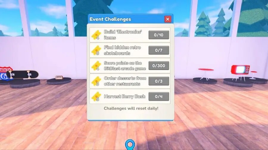 Ретро мебель в Roblox Restaurant Tycoon 3: как получить новую фурнитуру