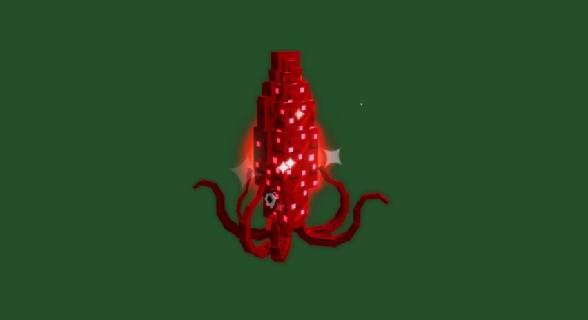 Все про рубинового кальмара в Roblox Grow a Garden: что делает и как получить