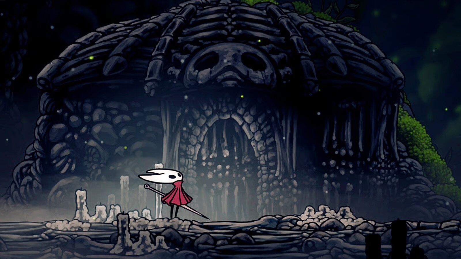 Скрученный бутон в Hollow Knight Silksong: Обряд возрождения