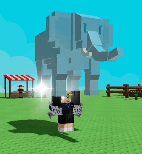 Все про слона в Roblox Grow a Garden: что делает и как получить