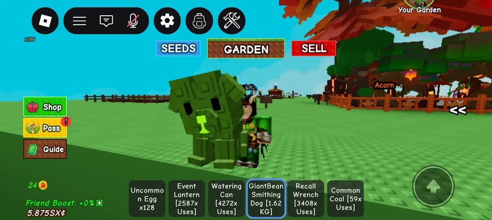 Все про собаку кузнеца в Roblox Grow a Garden: что делает и как получить