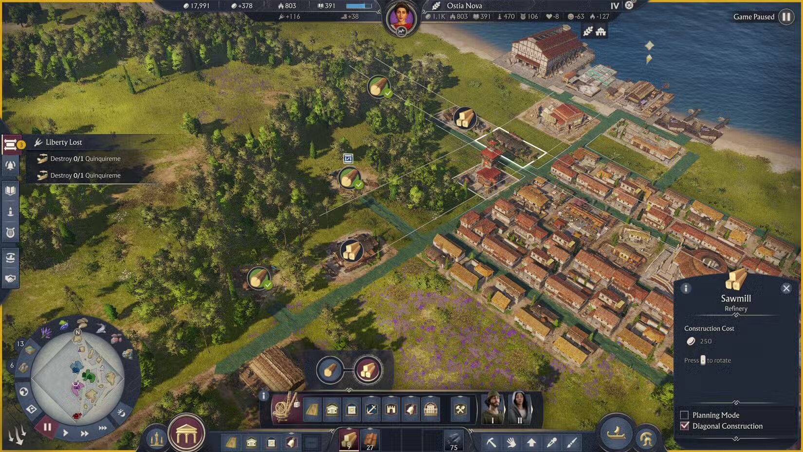 Гайд для новичков в Anno 117 Pax Romana