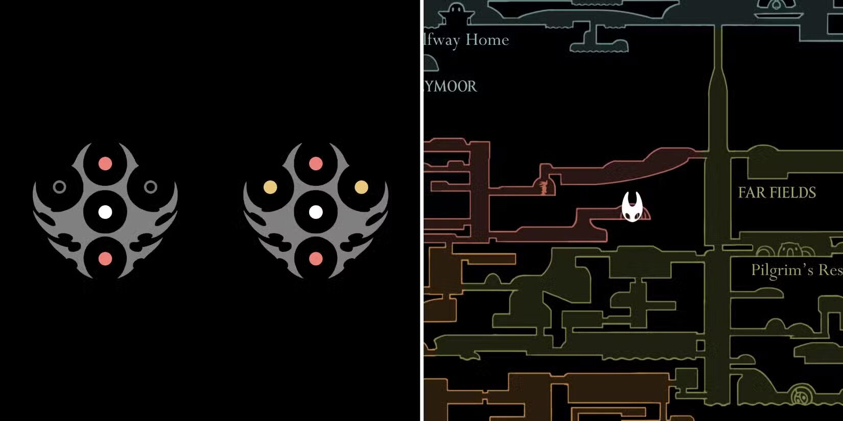 Все знаки в Hollow Knight Silksong: где найти на карте