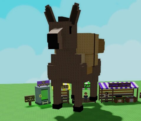 Все про вьючного мула в Roblox Grow a Garden: что делает и как получить