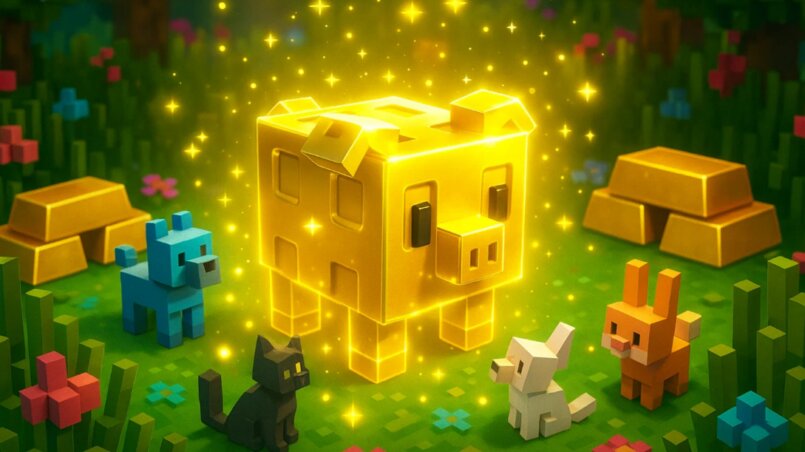 Все про золотую свинку в Roblox Grow a Garden: что делает и как получить