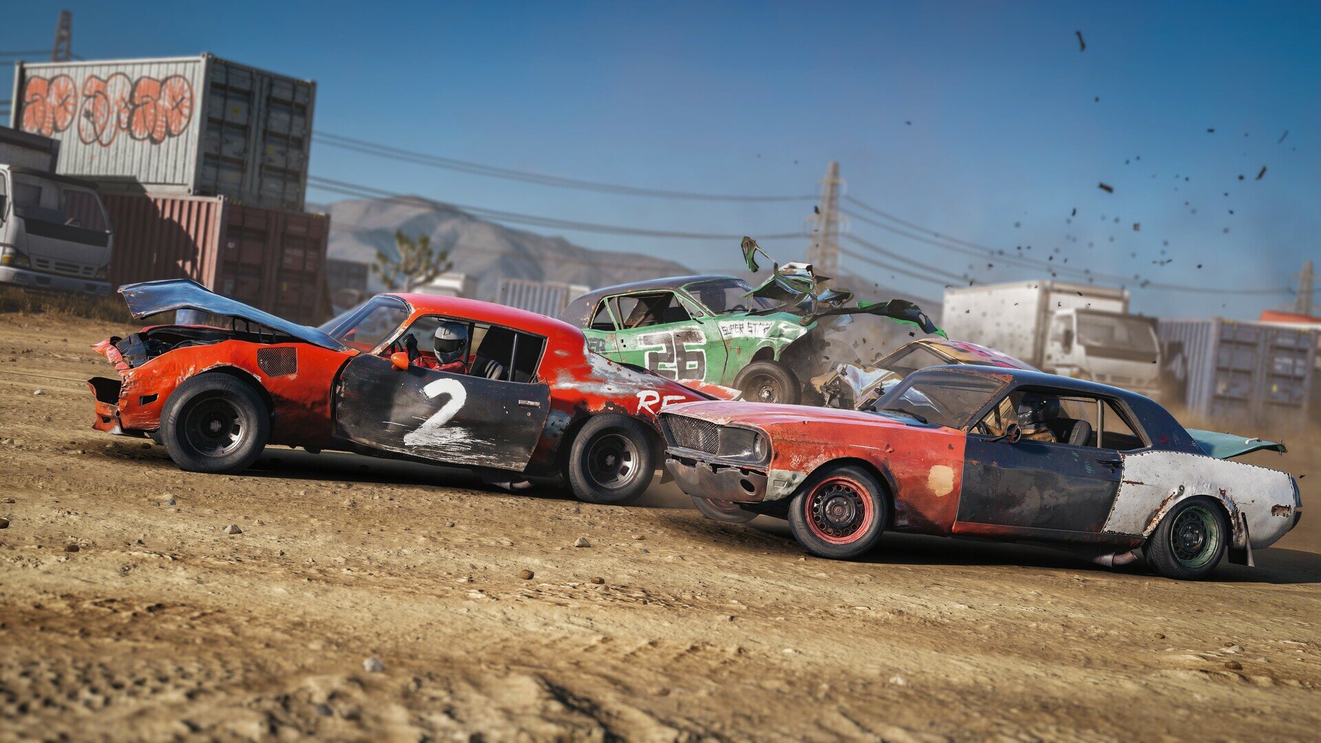 Список лучших игр гонок 2025 года — Wreckfest 2 