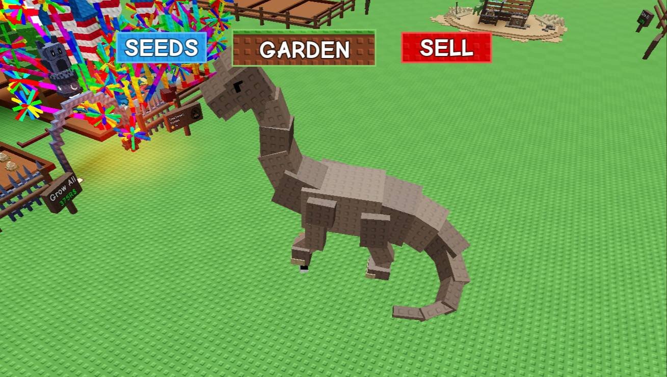 Все про бронтозавра в Roblox Grow a Garden: что делает и как получить