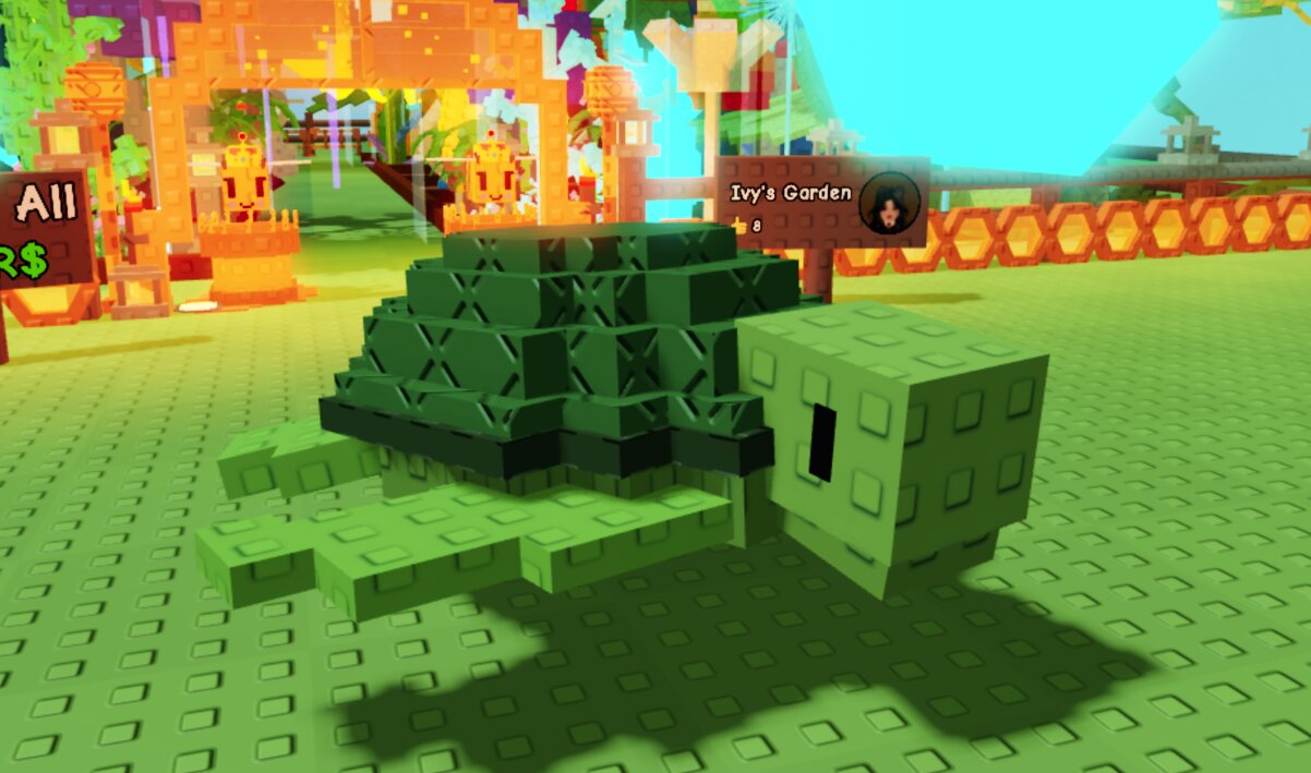 Все про черепаху в Roblox Grow a Garden: что делает и как получить