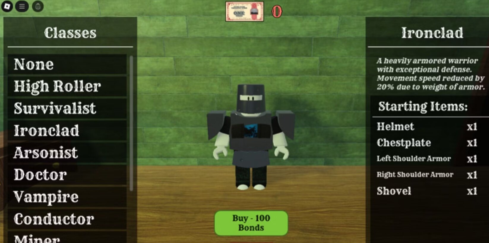 Все цены в Roblox Dead Rails