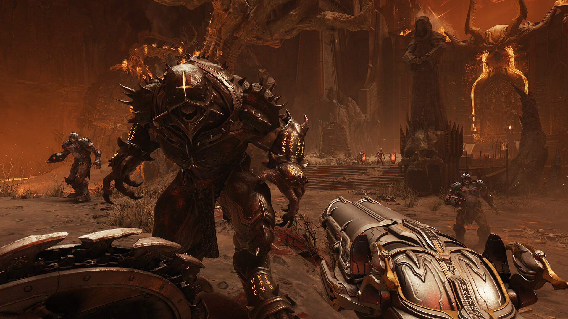 Как отключить трассировку лучей (рейтрейсинг) в DOOM The Dark Ages