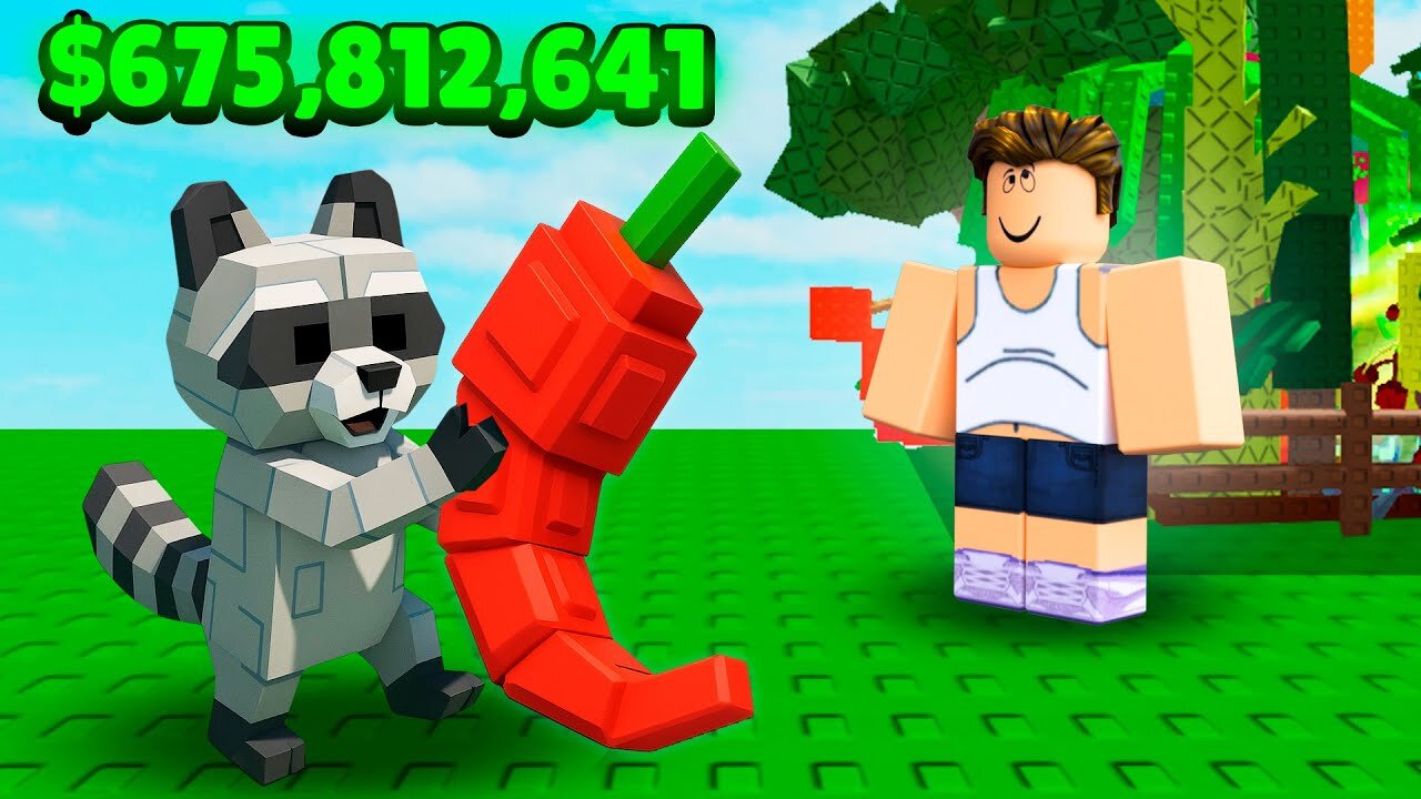 Все про енота в Roblox Grow a Garden: что делает и как получить