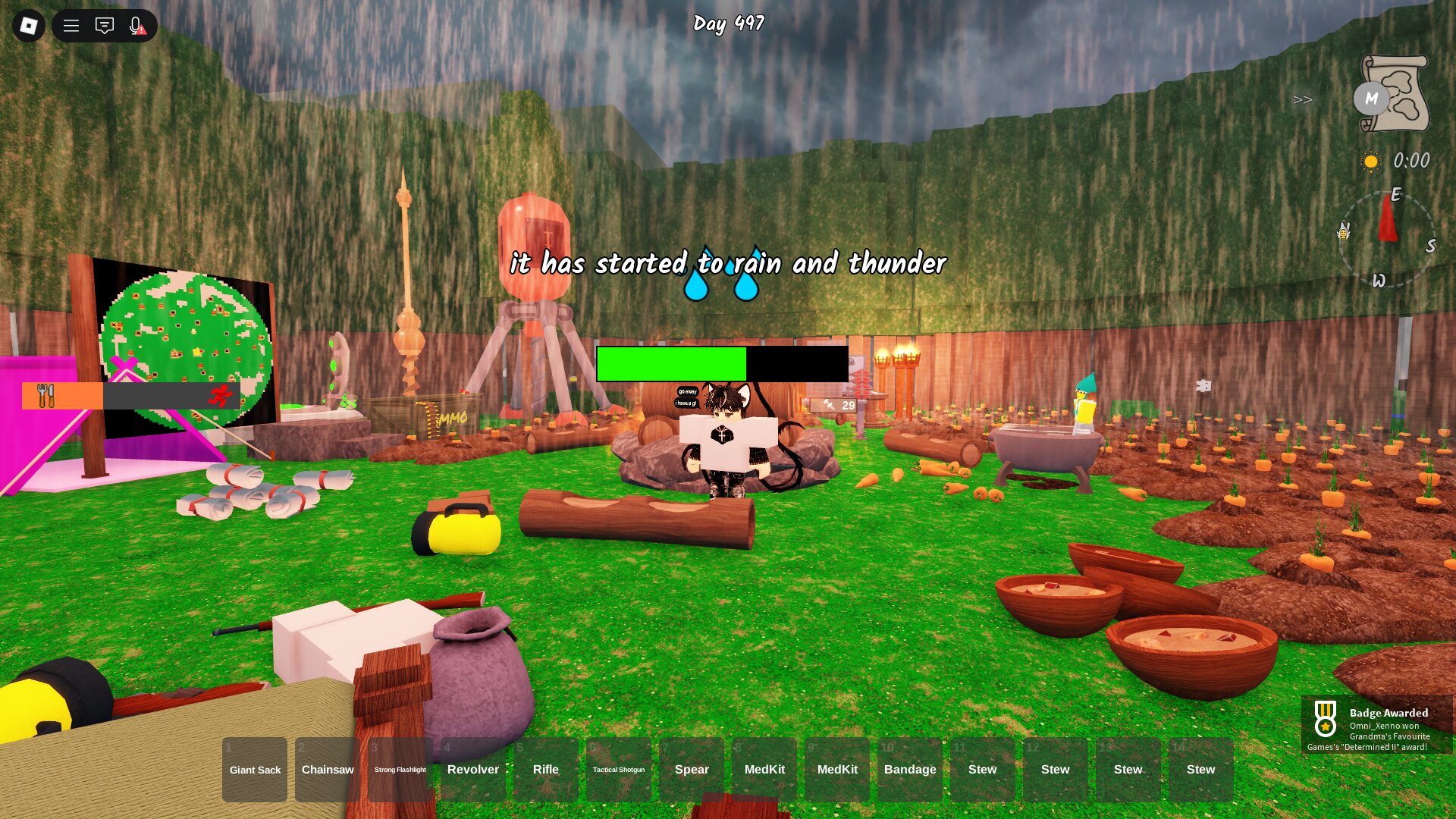 Как выживать в Roblox 99 Nights in The Forest: гайд для новичков