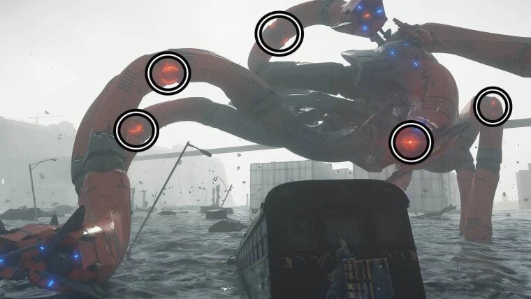 Босс гигантский мехапризрак в Death Stranding 2: On the Beach: как победить