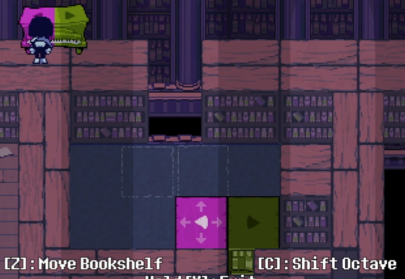 Как решить загадку с пианино и книжными шкафами в Deltarune