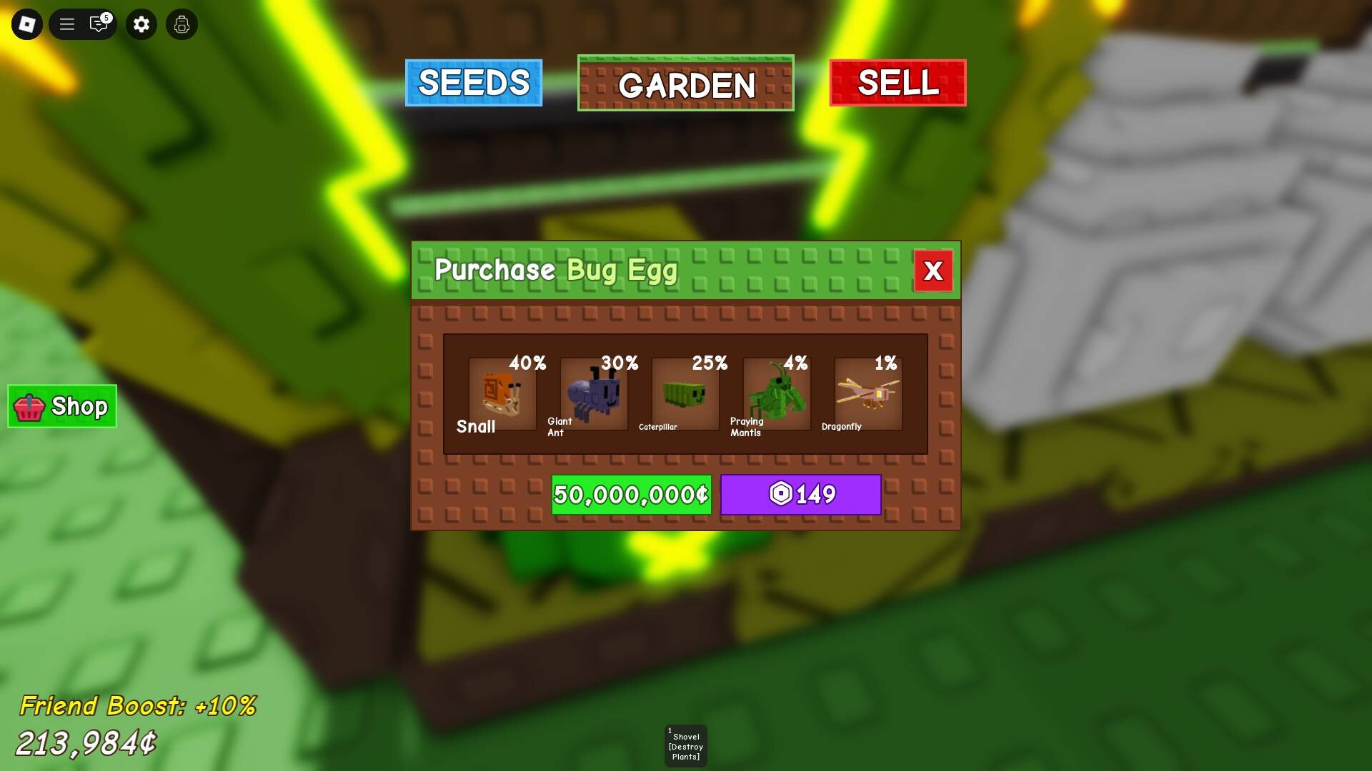 Все про гусеницу в Roblox Grow a Garden: что делает и как получить