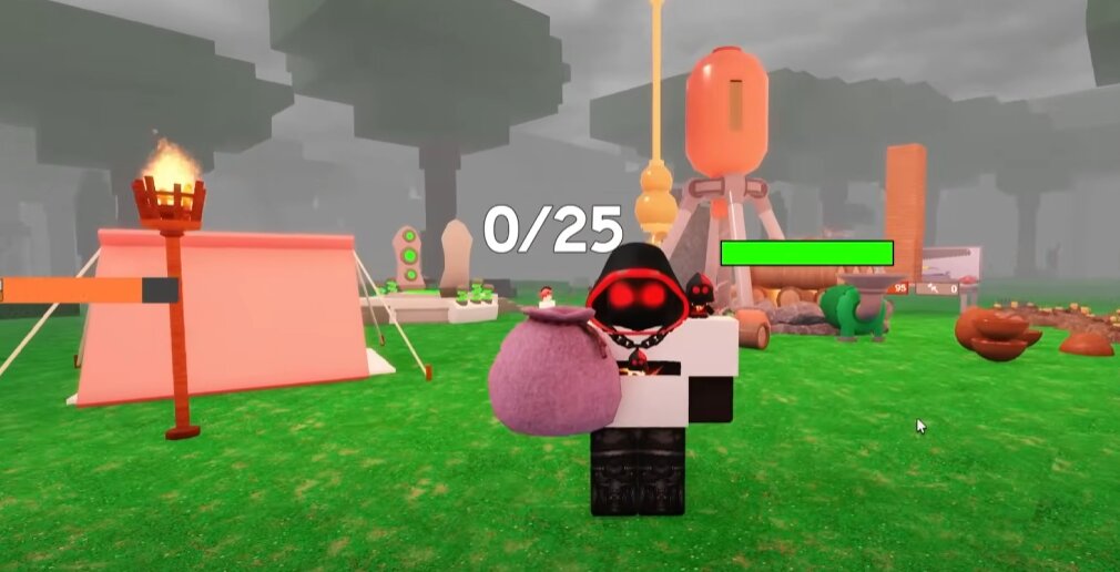 Все про выживание в Roblox 99 Nights in The Forest одному (в одиночку)