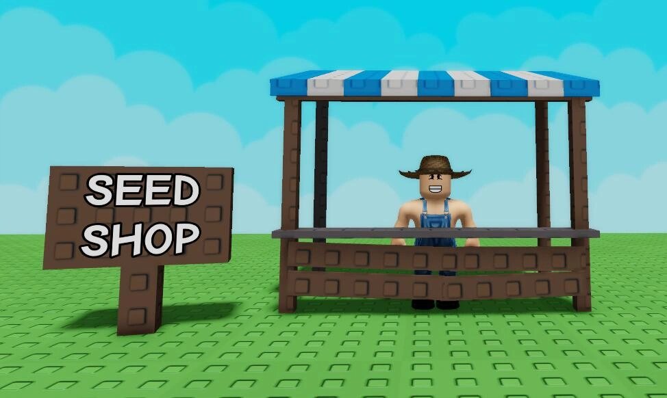 Магазин семян (Магазин Сэма, Sam's Shop) в Роблокс Вырасти Сад