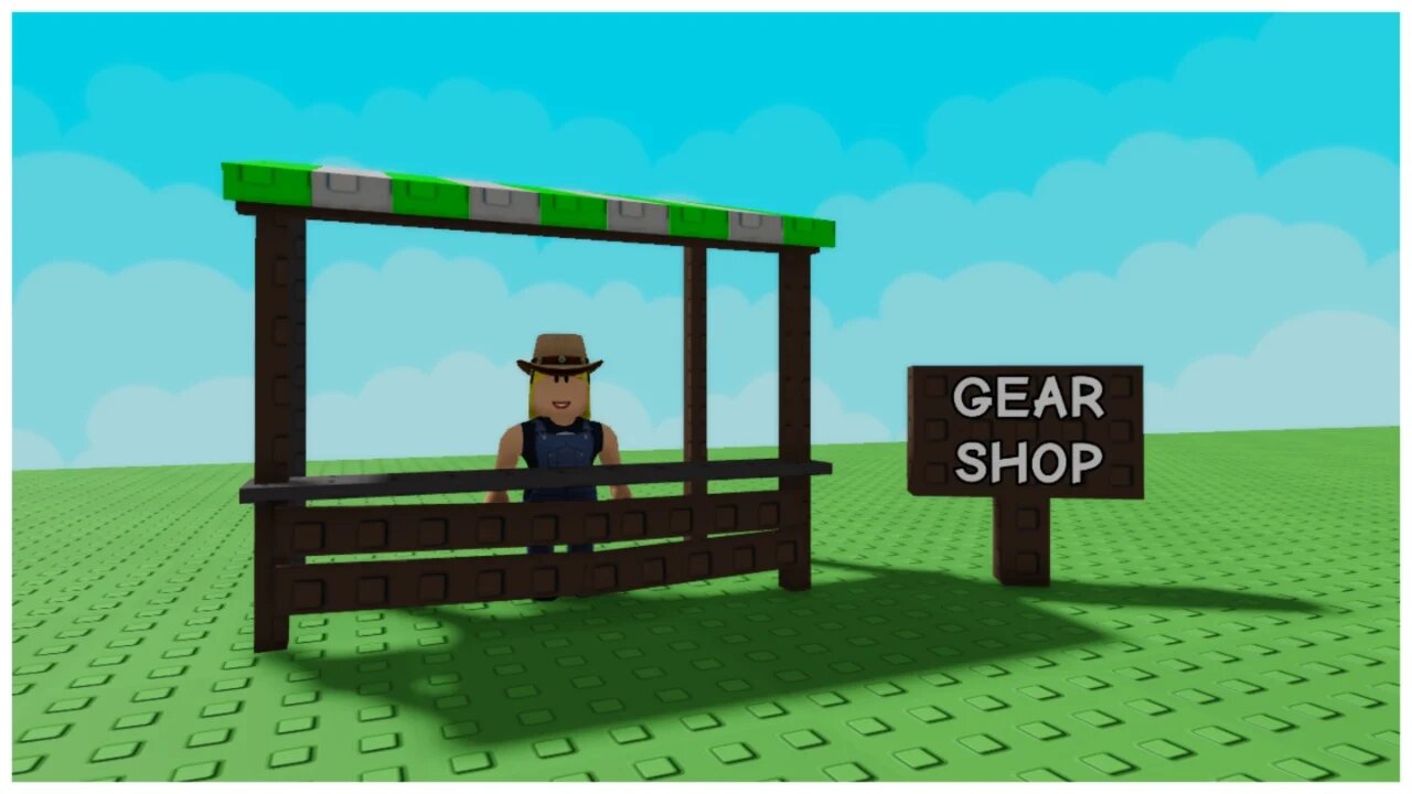 Магазин снаряжения (Gears) в Roblox Grow a Garden