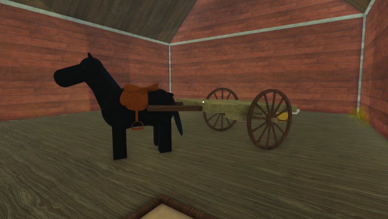 Как получить Конную тележку в Roblox Dead Rails