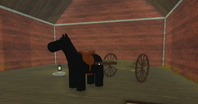 Как получить Конную тележку в Roblox Dead Rails